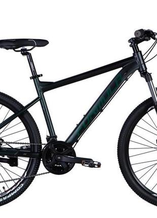 Велосипед al 26" formula f-1 am dd рама-" 2024 (чорно-зелений...