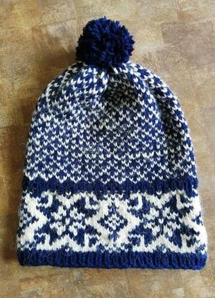 Теплая шапочка