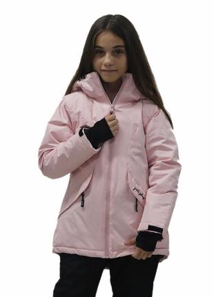 Куртка дитяча лижна just play рожевий (b4331-pink) - 164/170