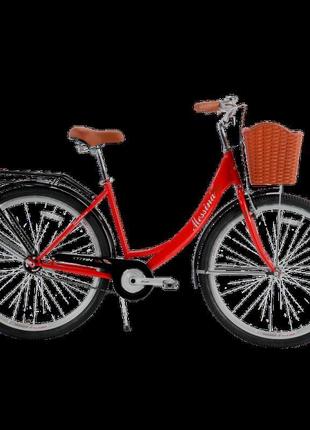 Titan велосипед titan messina 28" 18" червоний