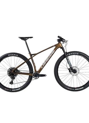 Велосипед 29" lapierre prorace cf 6.9 2023, карбон, m коричневий