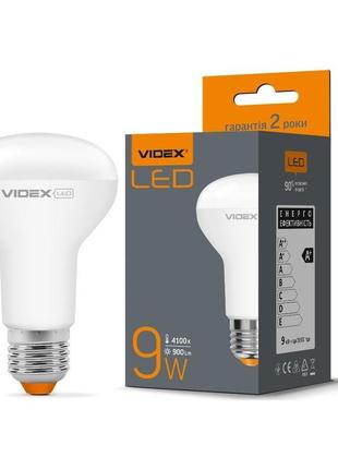 Led лампа videx r63e 9w e27 4100k