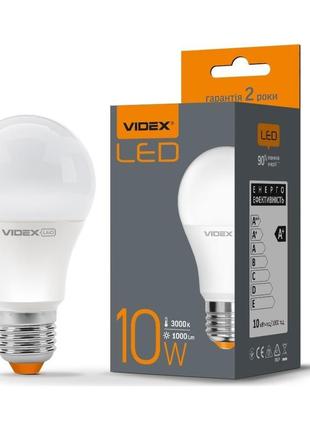 Led лампа videx a60e 10w e27 3000k