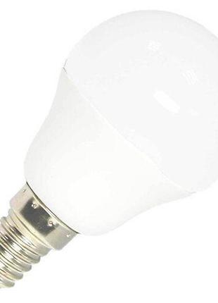 Світлодіодна лампа biom bt-565 g45 7w e14 3000к матова2 фото