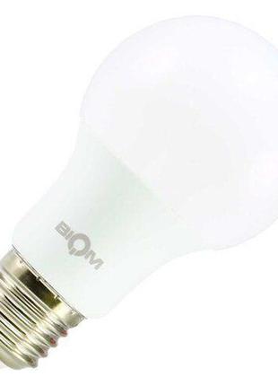Світлодіодна лампа biom bt-510 a60 10w e27 4500к матова2 фото