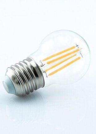 Світлодіодна лампа biom fl-301 g45 4w e27 2800k4 фото