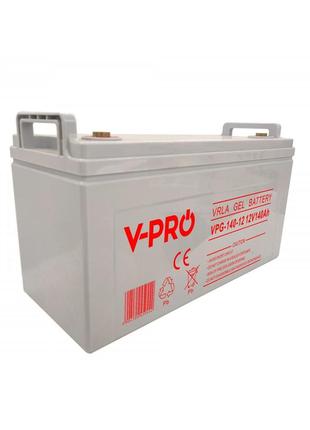 Аккумуляторная батарея volt polska gel 12v 140ah vpro premium