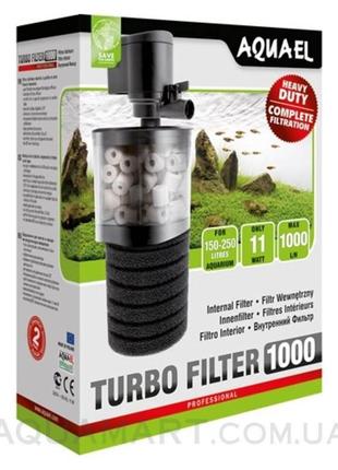 Внутрішній фільтр aquael turbo filter 1000