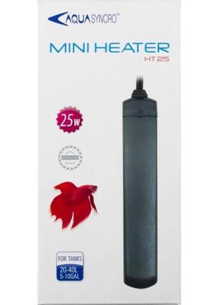 Акваріумний нагрівач resun mini heater ht 25