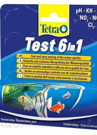 Набір тестів для акваріума tetra test 6 in 1