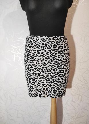 Мягкая трикотажная юбка