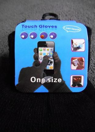 Рукавички для сенсорних екранів touch glove. нові! супер ціна!2 фото