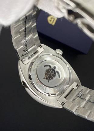 Гібридний (кварц + механічний хронограф) годинник із сапфірови...4 фото