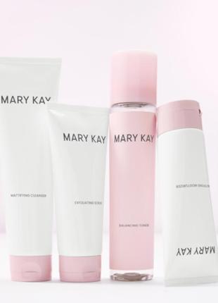 Новинка! набір засобів mary kay® для матування шкіри для комбінованої/жирної шкіри