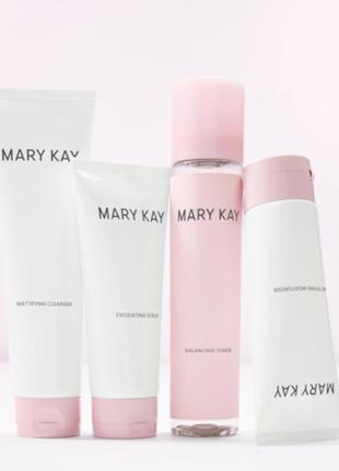 Новинка! набір засобів mary kay® для матування шкіри для комбінованої/жирної шкіри