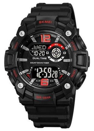 Skmei 2018rdbk red-black