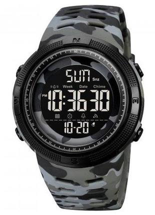 Водонепроникний кварцовий годинник skmei 2070cmgy camo grey