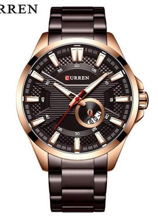 Curren 8372 brown-cuprum