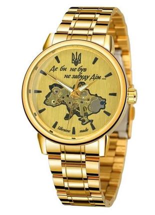 Механічний годинник patriot 022 gold-gold mechanic metall не з...