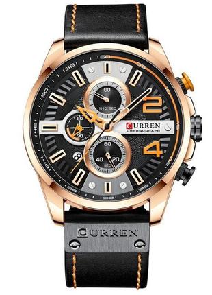 Розкішний чоловічий кварцовий годинник із хронографом curren 8...