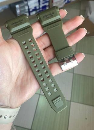 Ремінець для годинника skmei 1520 army green
