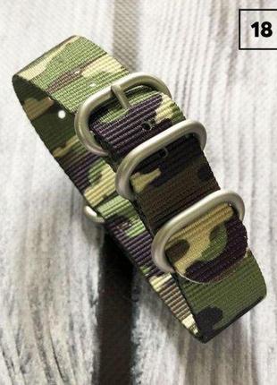 Тактичний ремінець nato camo multicam 18 мм