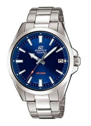 Чоловічий оригінальний годинник casio efv-100d-2avuef silver-blue