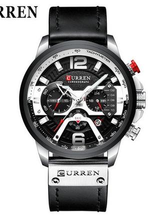 Curren 8329 black-silver