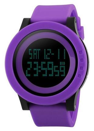 Жіночі годинники skmei 1142 violet-black