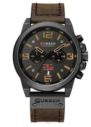 Curren 8314 black-brown