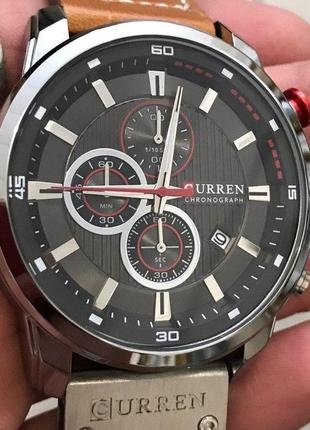 Curren 8291 silver-black