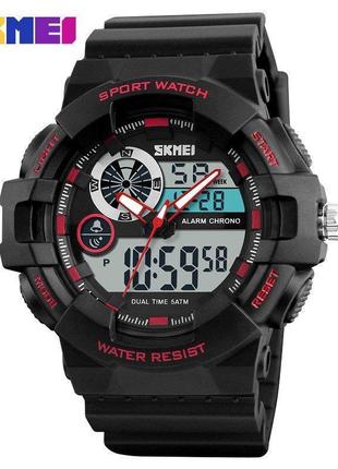 Skmei 1312 black-red