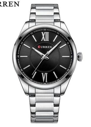 Curren 8423 silver-black