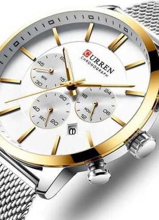 Curren 8340 silver-gold