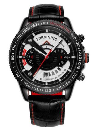 Forsining gmt1186 black-red-whiter