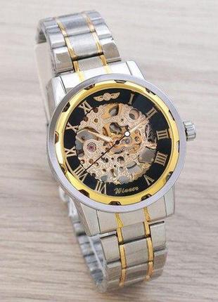 Winner 8012 automatic silver-black-gold