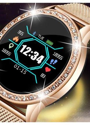 Uwatch жіночі годинники smart m8 girl gold