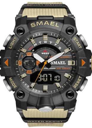 Smael 8040 black-khaki