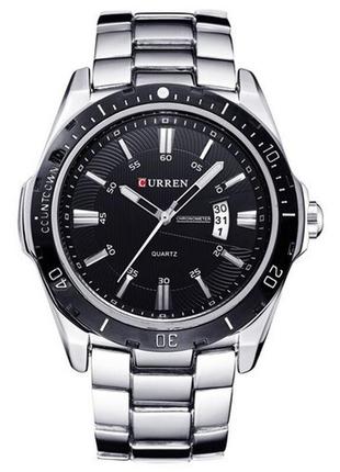 Curren 8110 silver-black