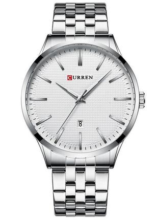 Curren 8364 silver-white