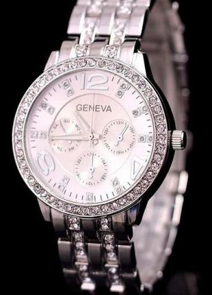 Geneva жіночий годинник geneva silver2 фото