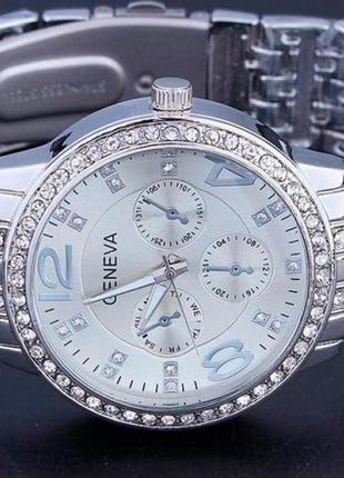 Geneva жіночий годинник geneva silver6 фото
