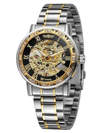 Winner 8012 diamonds automatic (winner naturale)2 фото