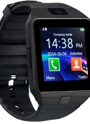 Uwatch смартгодинник smart dz09 black