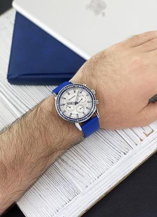Мужские часы guardo 012287-3 blue-silver4 фото