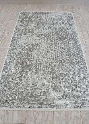 Безворсовий килим рогожка на резиновій основі flex 1х1.402 фото