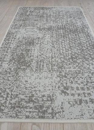 Безворсовий килим рогожка на резиновій основі flex 1х1.404 фото