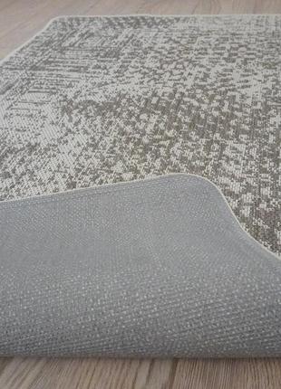 Безворсовий килим рогожка на резиновій основі flex 1х1.405 фото