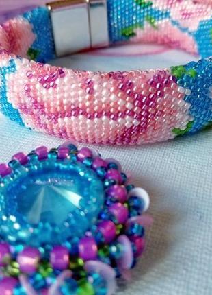 Браслет розы в небе 2