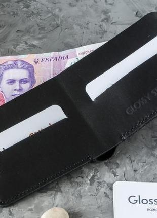Класичний чоловічий гаманець зі шкіри2 фото